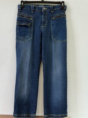 Women’s Straight Leg Jeans - Dark Blue